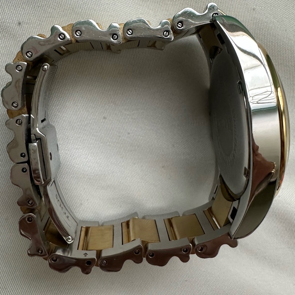 TOUS Watch Drive Two-Tone Authentic - Picture 2 of 4